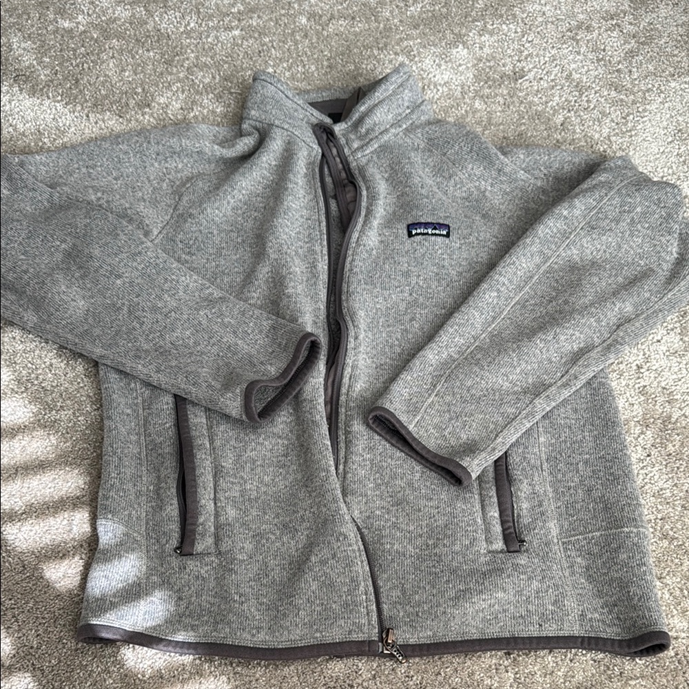 Patagonia Gray Full-Zip Jacket